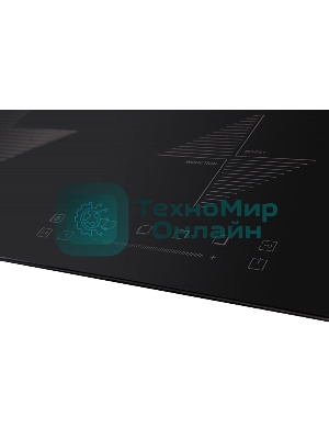 Индукционная варочная панель Kuppersberg ICS 604/ширина 60 см, 2 зоны 1,5 кВт(BOOSTER 2 кВт), 2 зоны 2 кВт(BOOSTER 3 кВт),электронное сенсорное управление + слайдер, 5 цифровых дисплев, 9 уровней мощности,автоматическое отключение,автоматика закипания,защита от детей/блокировка панели управления,индикаторы остаточного тепла, Таймер, Stop & Go, цвет черный/прямой край