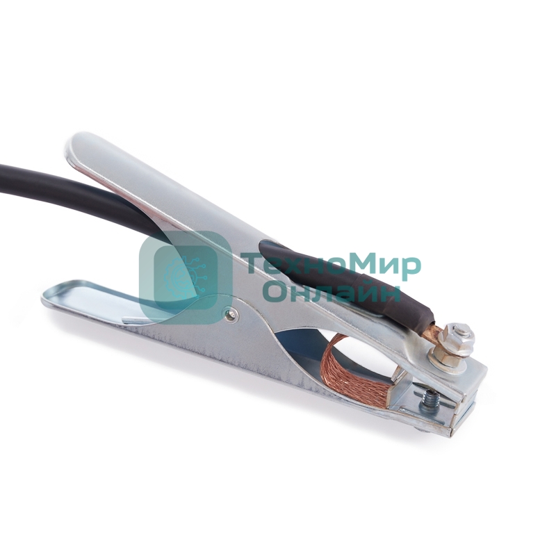 Сварочный кабель с клеммой заземления Rexant 25 мм² 300 А СКР 10-25 3 м