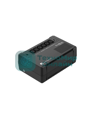 Источник бесперебойного питания Systeme Electriс Back-Save, 600VA/360W, 230V, Line-Interactive, AVR, 6xC13 Outlets, USB charge(type A), USB