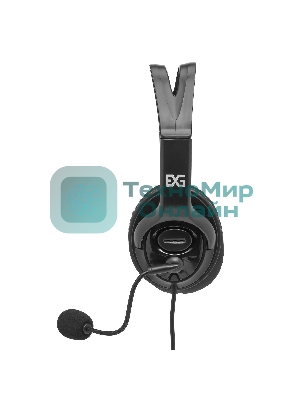 Гарнитура Exegate 960 USB Stereo чёрный, проводная, USB, регулятор громкости