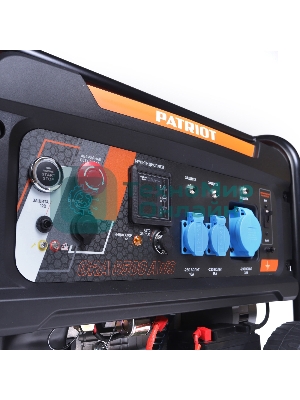 Электрогенератор бензиновый Patriot GRA 8500AWS, 8.5 кВт, 75 дБ, 100 кг