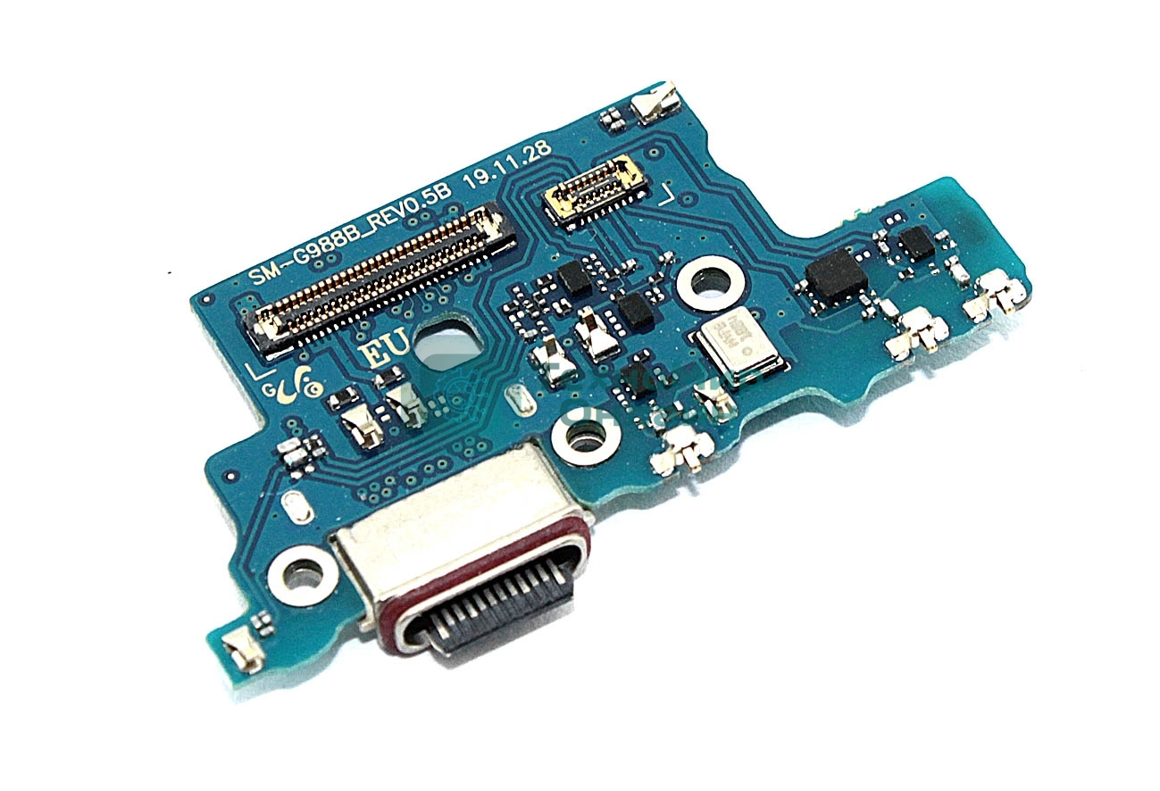 Нижняя плата (шлейф) с разъемом зарядки и микрофоном для Samsung Galaxy S20 Ultra G988