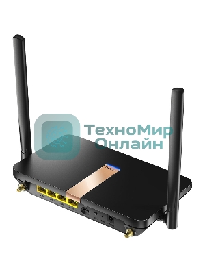 Маршрутизатор Cudy LT500D AC1200 Wi-Fi cat. 4 черный