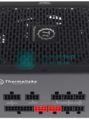 Блок питания Thermaltake Smart Pro RGb (PS-SPR-0750FPCBEU-R), 750Вт, 80 PLUS Bronze, 140мм, модульный, черный