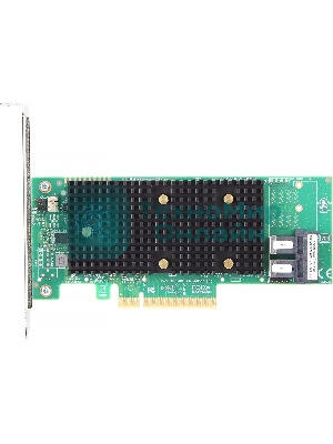 Контроллер MegaRAID 9440-8i SGL (05-50008-02), PCIe 3.1 x8 LP, SAS/SATA/NVMe, RAID 0,1,5,6,10,50,60, 8port(2 * int SFF8643), 3408 IOC