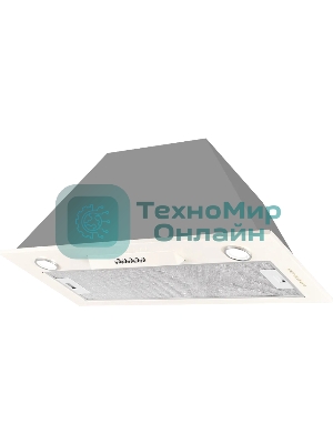 Вытяжка встраиваемая Kuppersberg Inlinea 70 CX кремовый/нержавеющая сталь, 70 см, 1300 куб. м/ч, 41 дБ