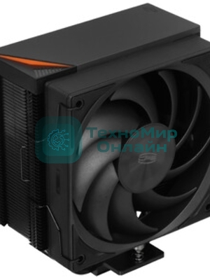 Кулер для процессора PCCooler RZ500 черный 120мм алюминий+медь 2200rpm 32db 4-pin 250W 155мм