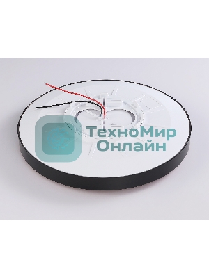 Потолочный светодиодный светильник Ambrella light FZ1249 BK/GD черный/золото IP54 45W 5000K D480*60 (Без ПДУ)