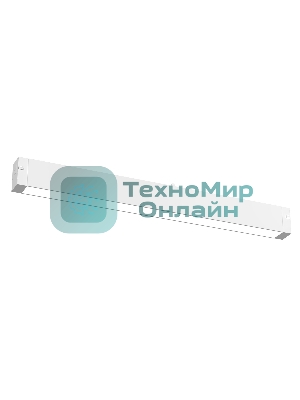 Трековый линейный светильник Ambrella light GL8050 WH белый IP20 27W 3000-6000K 220V 120° 600*25*41