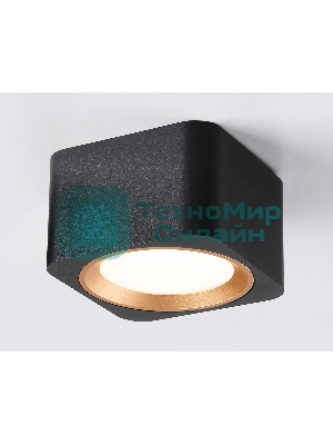 Светильник накладной TN70832 BK/GD черный/золото GX53 max 12W 96*96*60