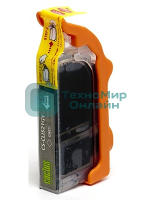 Картридж струйный Cactus CS-CLI521GY серый (8,4 мл) для Canon MP980/MP990