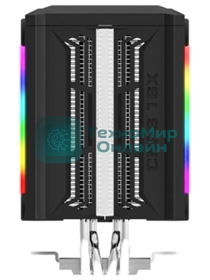 Кулер ZALMAN CNPS16X Black, 120мм RGb FAN, 4 HEAT PIPES, 4-PIN PWM, 1350-2700 RPM, 20-32DBA, LONG LIFE BEARING, FULL SOCKET SUPPORT