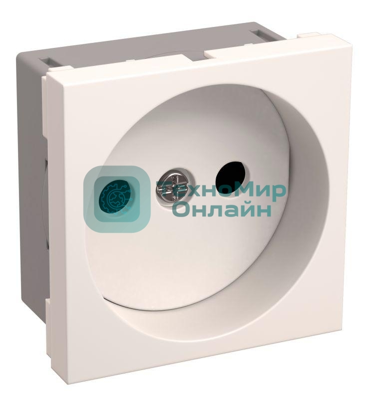 Розетка IEK CKK-40D-RSB2-K01-K РКС-20-20-П-К без з/к 2к (на 2 модуля) ПРАЙМЕР белая IEK