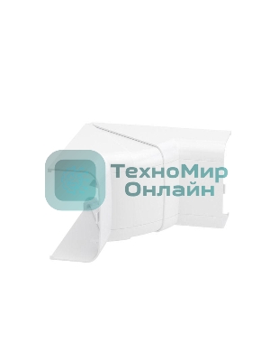 Угол внутренний изменяемый для кабель-канала 90х50 с разд. ДКС 09551