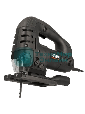 Пила лобзиковая FERM JSM1025P мощность-750 W/скорость вр.- 500-3000/ход мм- 26/древо/сталь мм-90/10