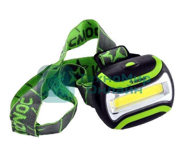 Фонарь светодиодный налобный Космос 3Вт КОБ