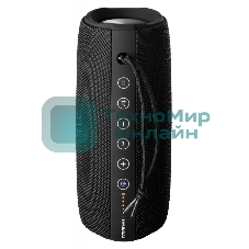 Колонка портативная Hyundai H-PAC340 черный 20W 1.0 BT/3.5Jack/USB 10м 5000mAh