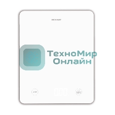 Весы кухонные Rexant 72-1008 белые/прямоугольные/стекло/до 5 кг