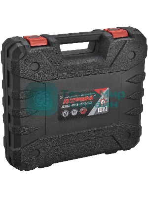 Дрель-шуруповерт Парма ДША-02А-1512/2Li, 12 В, 2 Ач, 23 Нм, бесщеточный