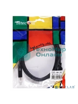 Кабель HDMI 19M/M,ver. 2.1, 8K@60 Hz 1.5m Telecom/VCOM TCG255-1.5M