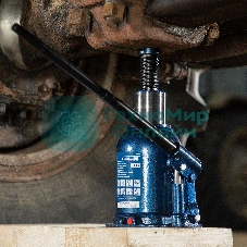 Домкрат гидравлический бутылочный телескопический Stels 10 т, подъем 180-430 мм