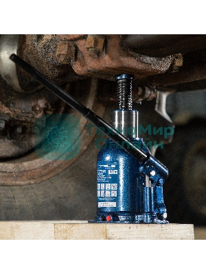 Домкрат гидравлический бутылочный телескопический Stels 10 т, подъем 180-430 мм