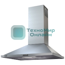 Вытяжка Krona BELLA 600 INOX PB кухоннаяПроизводительность 550 м3/ч, новая шлифовка нержавеющей стали, кнопочное управление, 3 скорости, подсветка, угольный фильтр - тип К5 (доп. опция) не входит в комплект