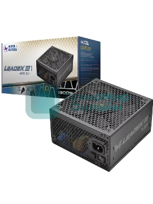 блок питания 1300 Ватт/Power Supply Super Flower Leadex III Gold, 1300W, ATX 3.1, 140мм, 8xSATA, 4xPCI-E(6+2), 1x12VHPWR(12+4), APFC, 80+ Gold, Full Modular