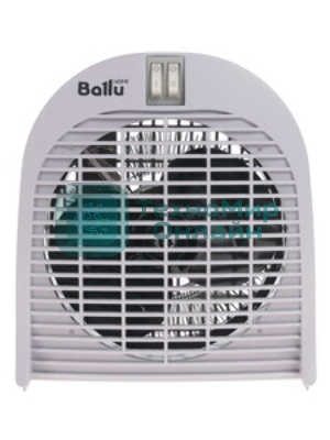 Тепловентилятор Ballu BFH/S-04 серый, 2000 Вт, 25 м2, термостат