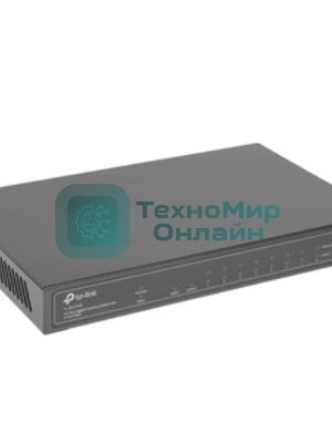 Коммутатор TP-Link TL-SG1210P 10-портовый гигабитный настольный с 8 портами PoE+ SMB