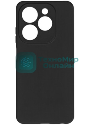 Чехол (клип-кейс) BoraSCO для Infinix Hot 40i/Smart 8/8 Plus/8 Pro Silicone Case лавандовый