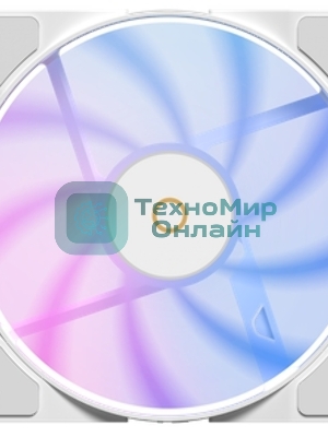 Вентилятор для корпуса Ocypus Beta F12 WH ARGB Reverse Blade White (Beta-F12-WH1AM01X-GL)