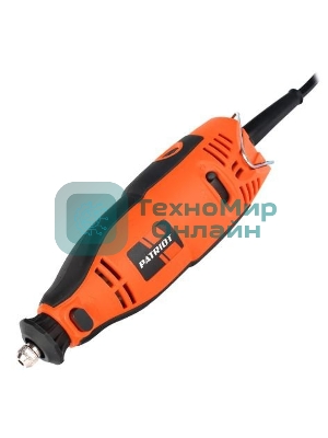 Прямошлифовальная машина (гравер) PATRIOT EE 160с гибким валом, 160Вт, 40 насадок в комплекте, кейс