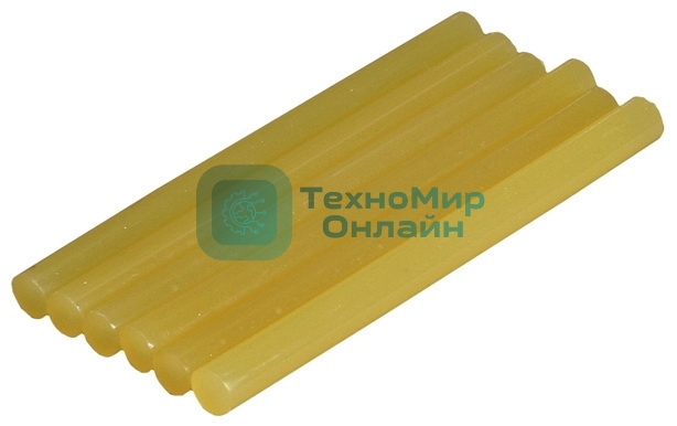Стержни для клей-пистолетов STAYER 2-06821-Y-S4011х200мм 40шт. желтый по бумаге и дереву