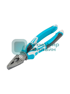 Плоскогубцы Gross 16975 комбинированные, 205 мм, трехкомпонентные рукоятки