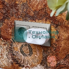 Двойник электрический Rexant 6А без заземления, белый