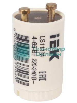 Стартер LS111M 4-65Вт 220-240В IEK LLD111-LS-65