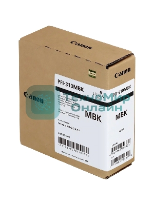 Картридж струйный Canon PFI-310 MBK 2358C001 черный матовый (330мл) для Canon TX-2000/TX-3000/TX-4000