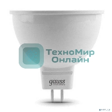 Лампа светодиодная LED Elementary MR16 GU5.3 9Вт 3000К Gauss 13519