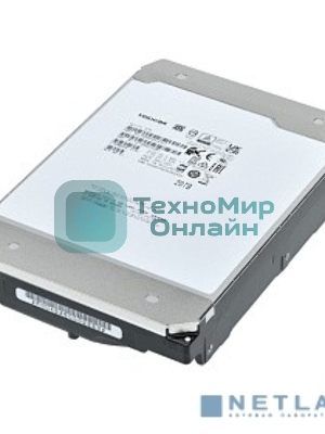 Жесткий диск Toshiba 20Tb Server (MG10SCA20TE) SAS, 7200 rpm, 512Mb buffer, 3.5