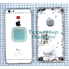 Задняя крышка для iPhone 6S Plus (5.5) серебристый