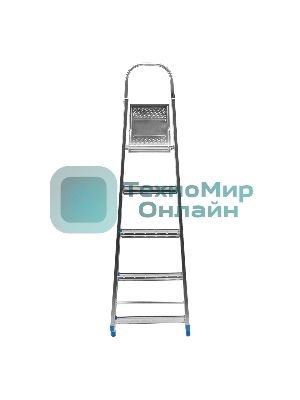 Стремянка Сибртех 5 ступеней, стальная, оцинкованная