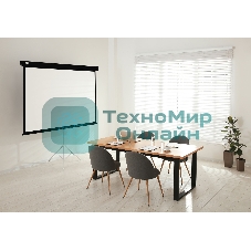 Экран Cactus 149.4x265.7см Wallscreen CS-PSW-149X265-BK 16:9 настенно-потолочный рулонный черный