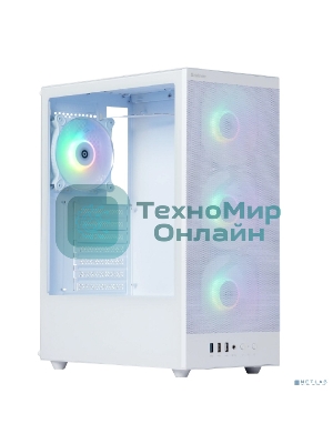 Компьютерный корпус Defender RaptorX белый,ATX,4fans,switch&M/BSync