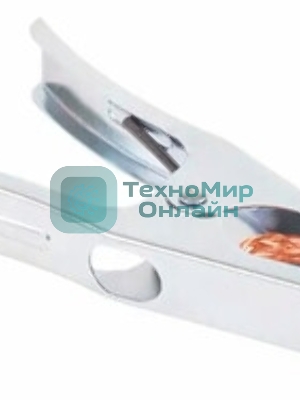 Зажим крокодил Rexant, длина 53 мм, ток 15A, 2 шт., пакет БОПП