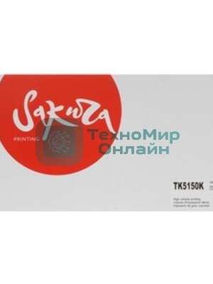 Картридж Sakura TK5150K для Kyocera Mita ECOSYS P6035cdn/M6035cidn/M6535cidn, черный, 12 000 к.