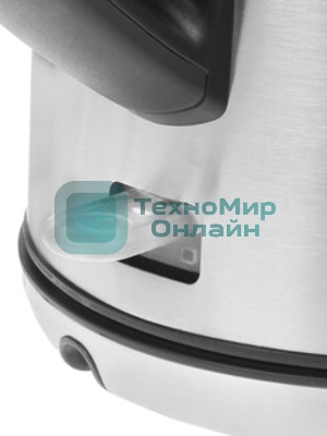 Электрочайник Bosch TWK4P440 черный, 1.7 л, 2400 Вт, скрытый нагревательный элемент