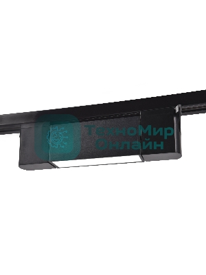 Трековый однофазный светодиодный светильник Ambrella light GL6660 BK черный LED 6W 4200K