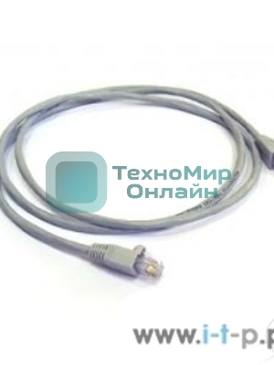 Патч-корд U/UTP Cat.6 LSZH 2м PC-LPM-UTP-RJ45-RJ45-C6-2M-LSZH-GY сер. Hyperline 42265
