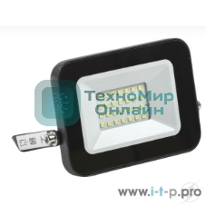 Прожектор светодиодный СДО 06-20 4000К IP65 черный IEK LPDO601-20-40-K02